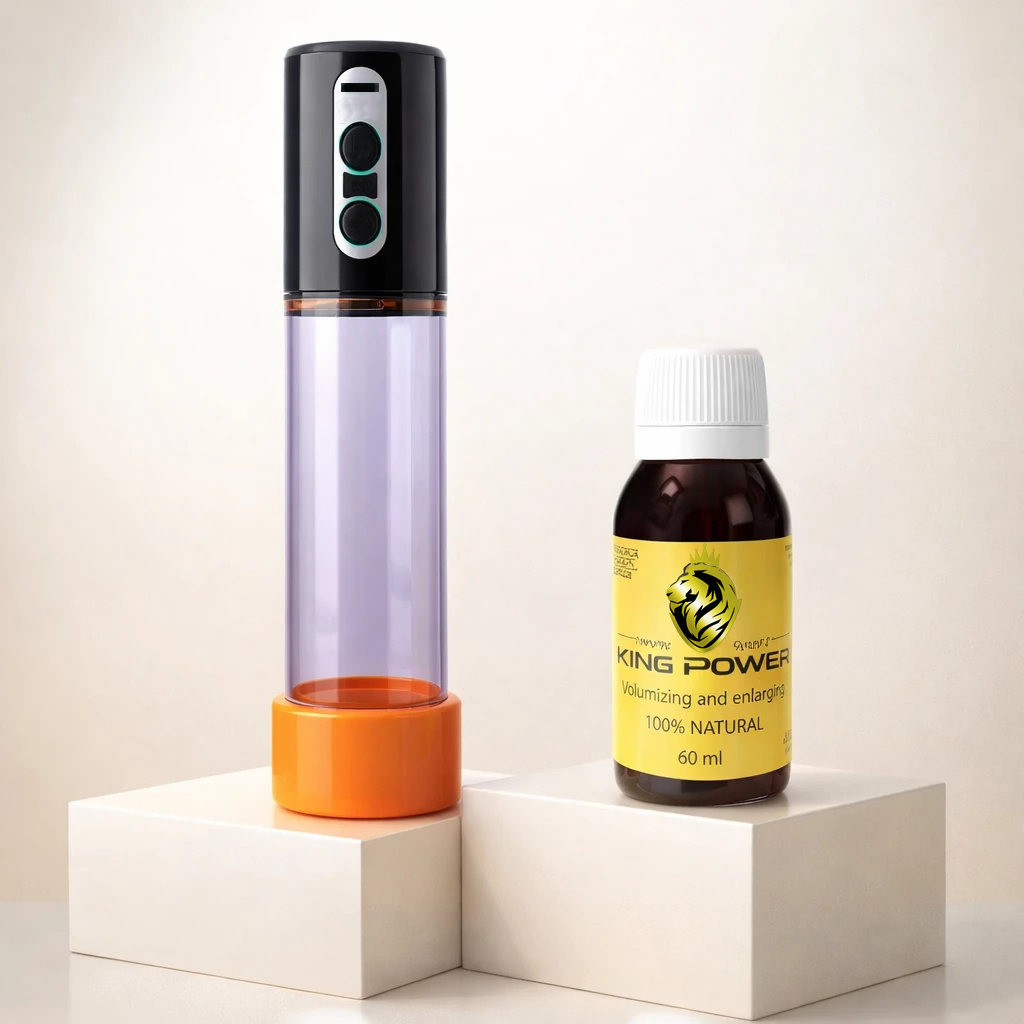  محصول اصل کینگ مکس افزایش سایز مردانه بدون جراحی ایلیا طب | Original King Max Male Enhancement 